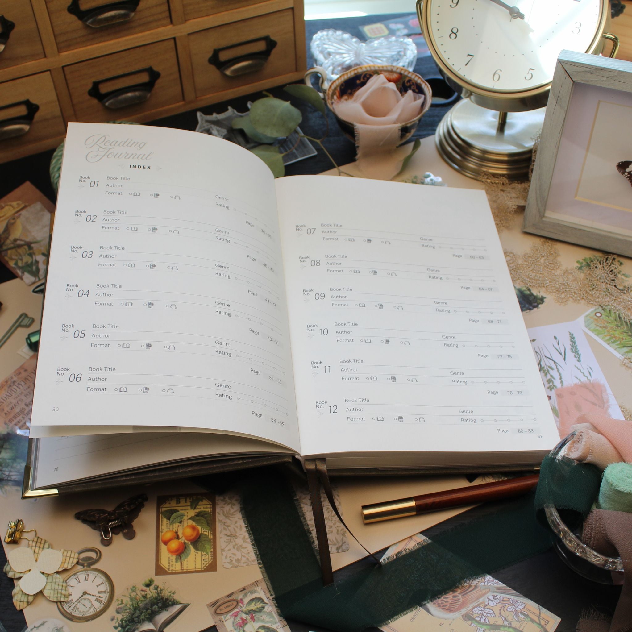 Simple Happy Reading Journal